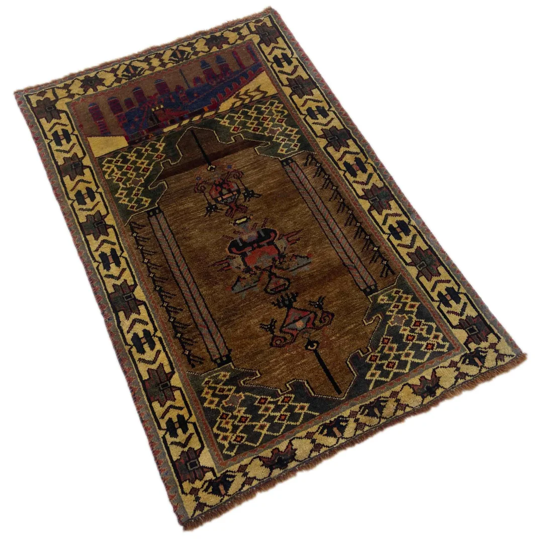 Perserteppich Fars 123 x 82 cm Wolle handgeknüpft