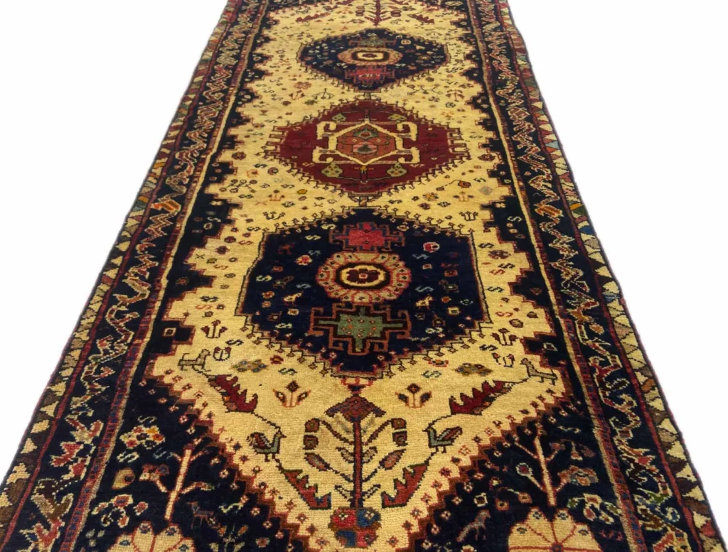 Perserteppich Fars 172 x 78 cm Schurwolle handgeknüpft