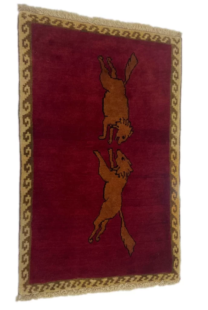 Perserteppich Fars 97 x 63 cm Schurwolle handgeknüpft