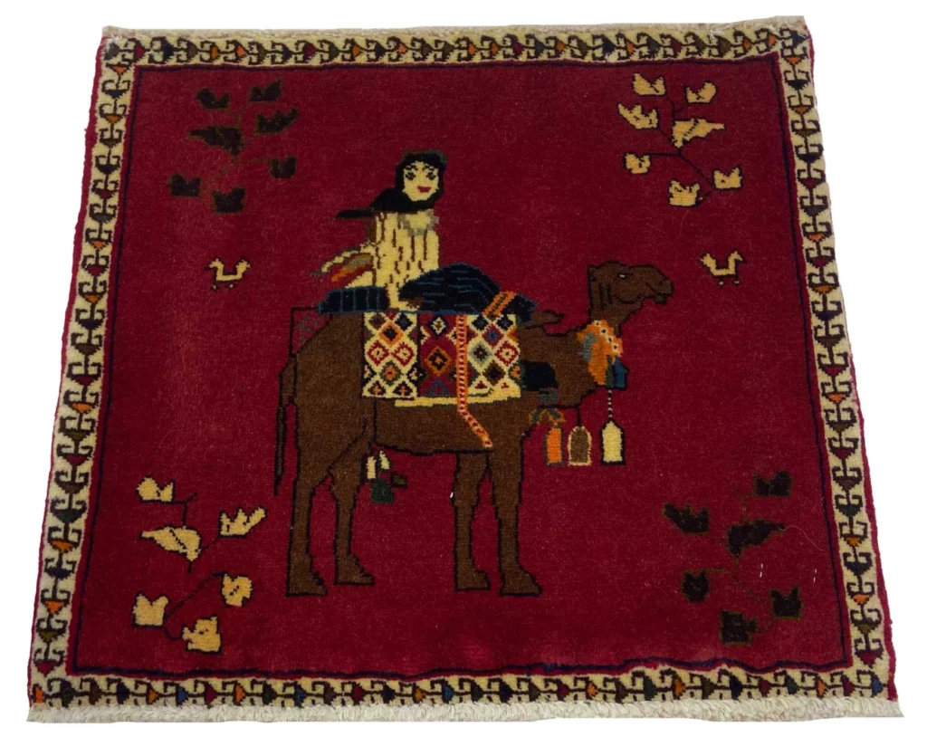 ghashghai-orientteppich-52x55-cm-250000-knoten-handgeknupft-1 Perserteppich Fars 52 x 55 cm Wolle handgeknüpft