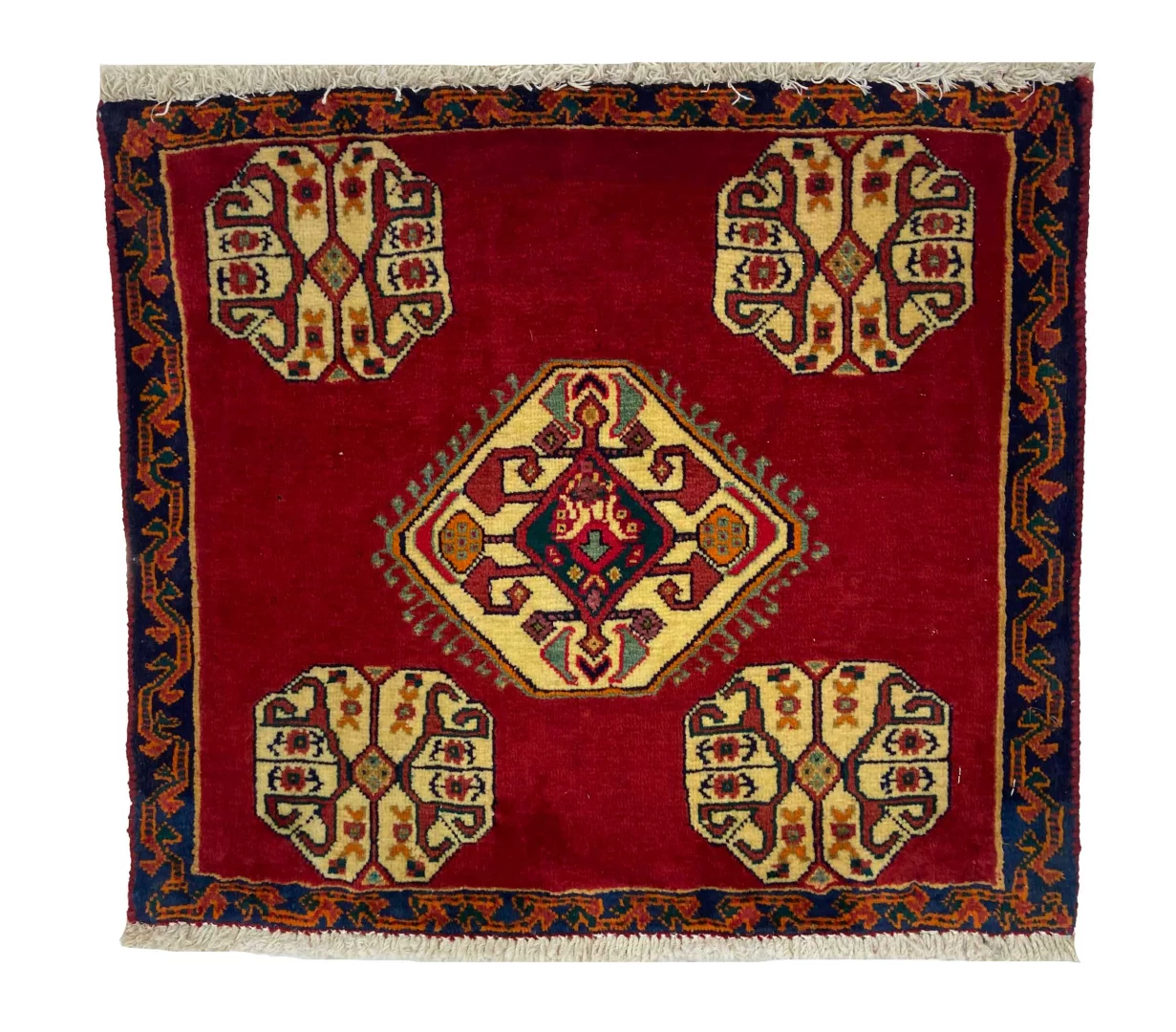 ghashghai-teppich-60x67-cm-180000-knoten-handgeknupft-orientteppich Perserteppich Fars 60 x 67 cm Wolle handgeknüpft