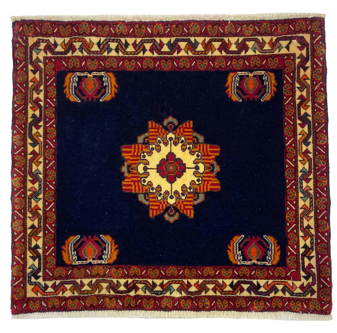 Perserteppich Fars 61 x 66 cm Wolle handgeknüpft