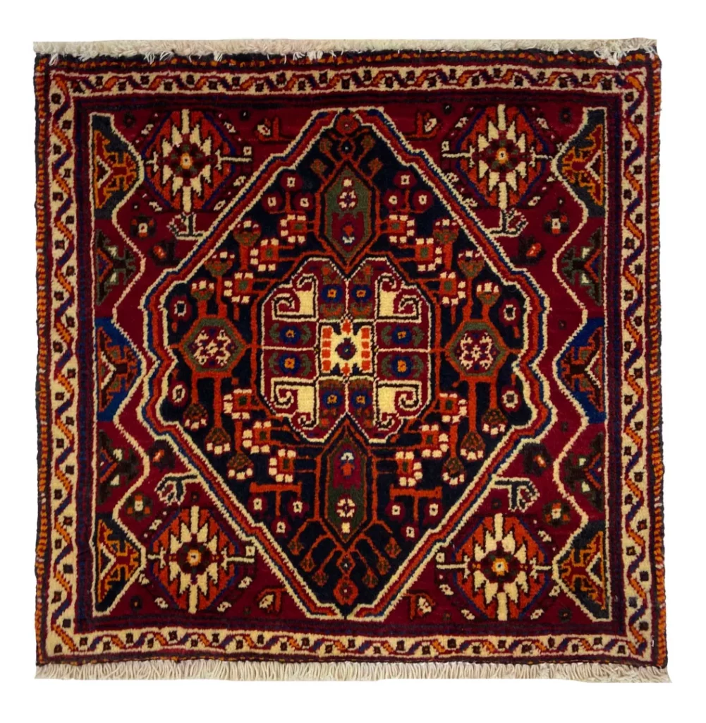 Orientteppich Fars 62x62 cm Wolle handgeknüpft