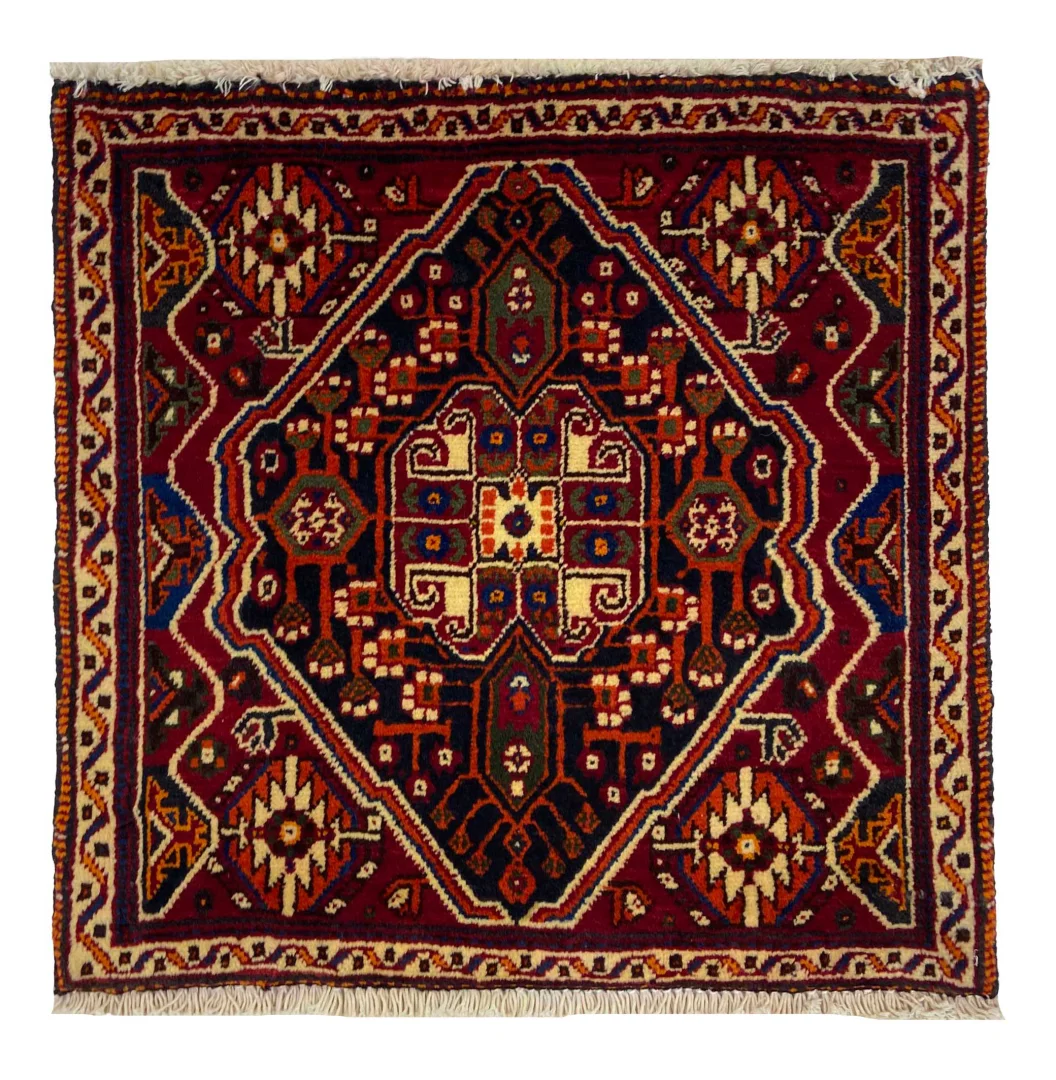 Orientteppich Fars 62x62 cm Wolle handgeknüpft