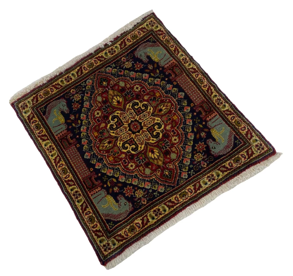 Perserteppich Fars 57 x 56 cm Wolle handgeknüpft