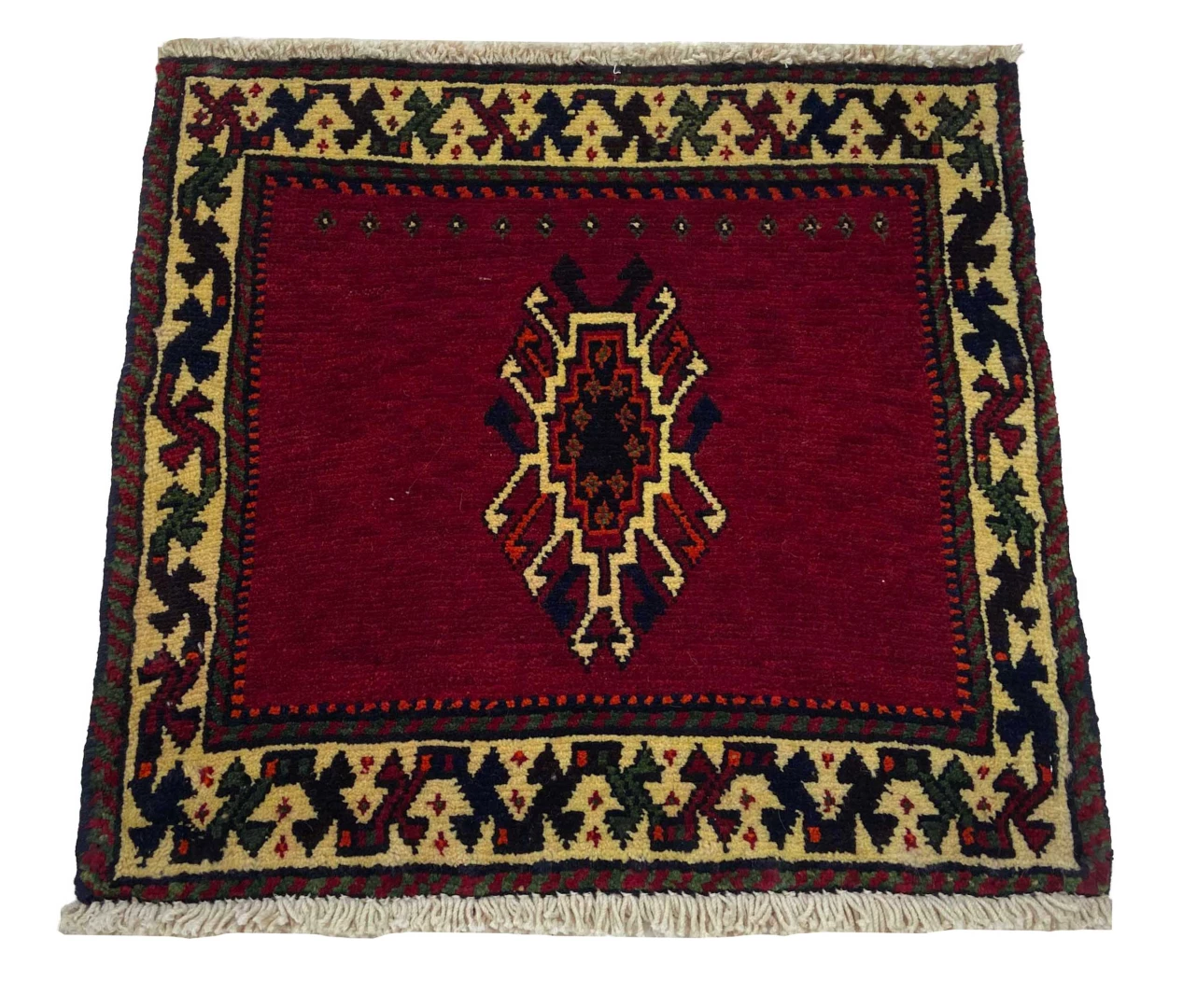 ghashghai-teppich-57x57-cm-250000-knoten-handgeknupft-fur-teppiche-1 Perserteppich Ghashghai 57 x 57 cm Wolle handgeknüpft