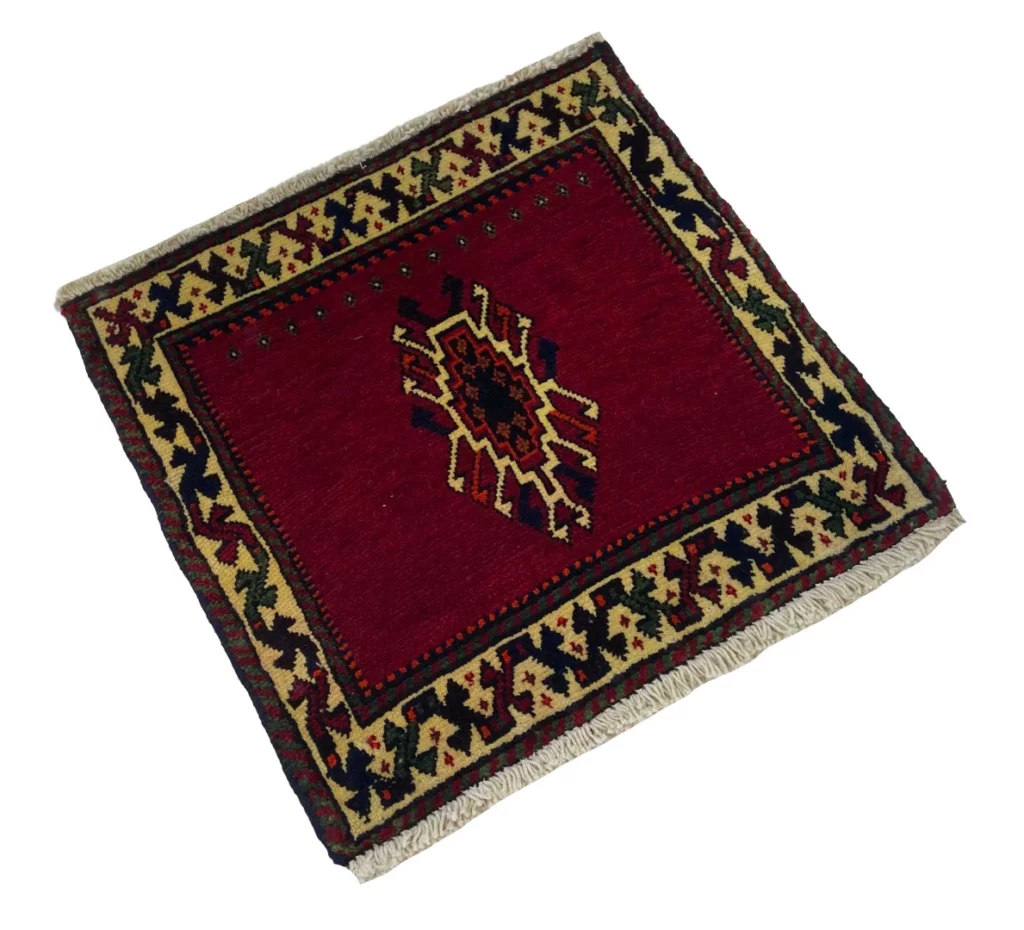 ghashghai-teppich-57x57-cm-250000-knoten-handgeknupft-fur-teppiche-2 Perserteppich Ghashghai 57 x 57 cm Wolle handgeknüpft