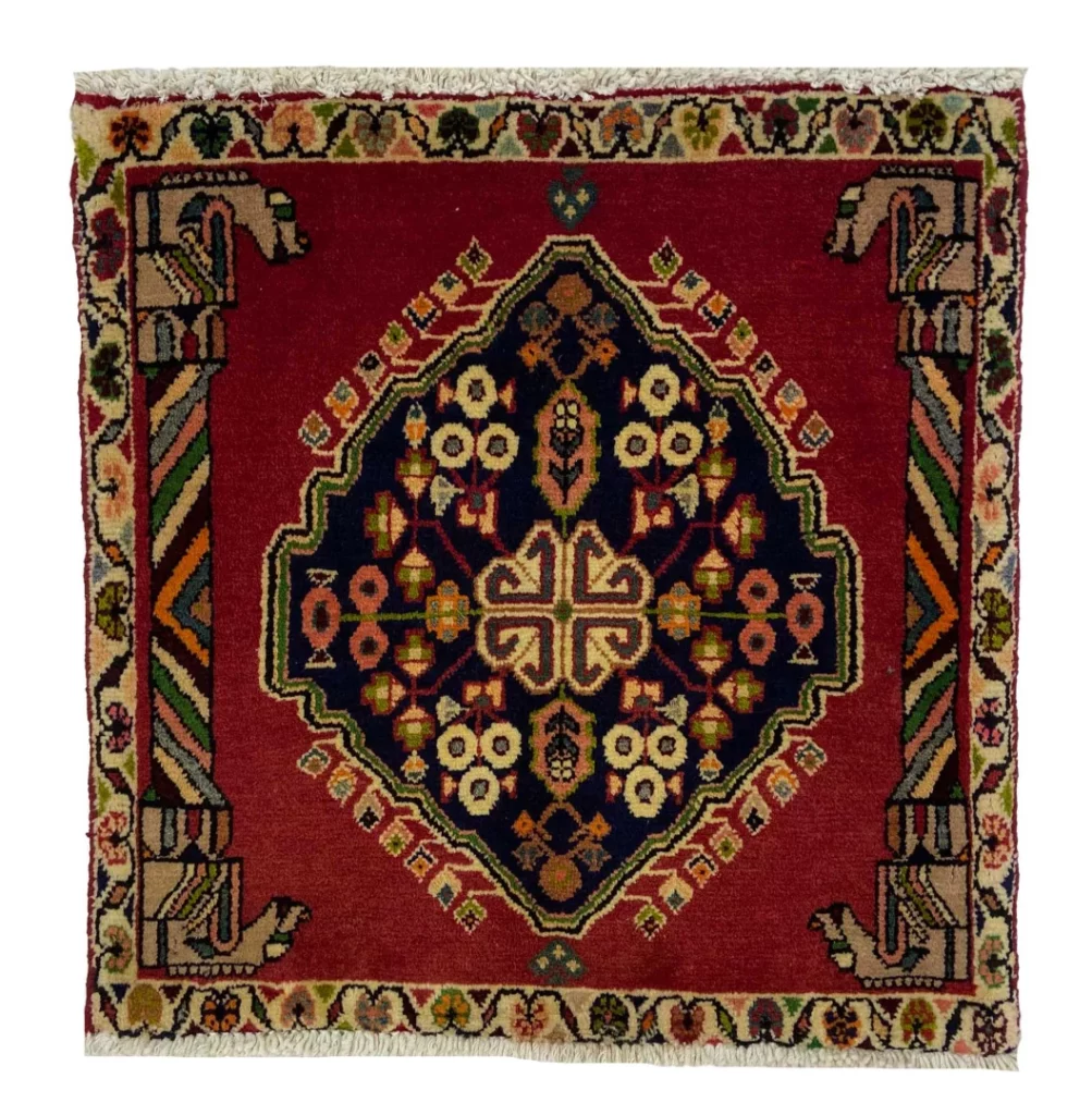 Perserteppich Fars 64x62 cm Wolle handgeknüpft