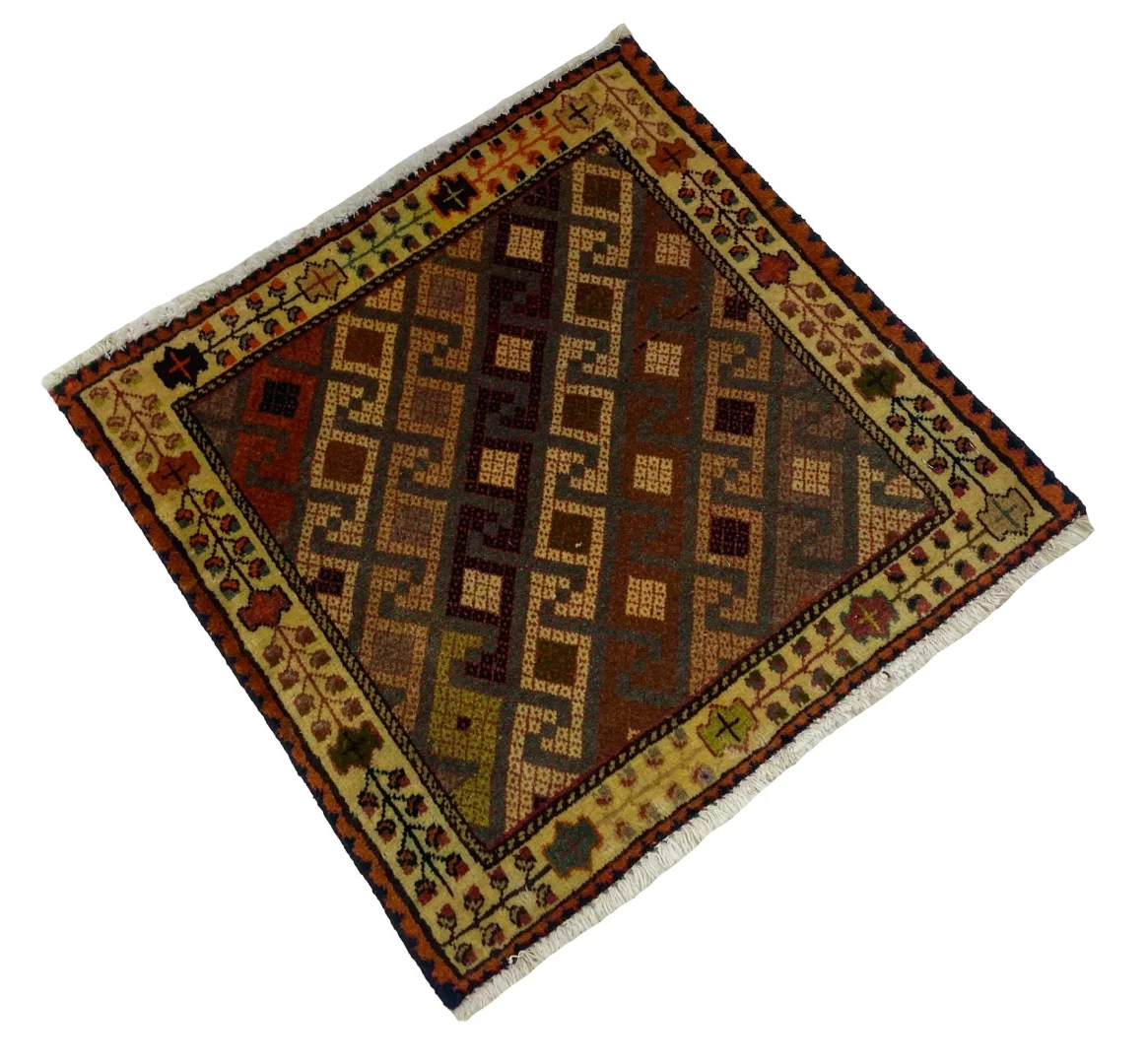 ghashghai-teppich-57-x-57-cm-180000-knoten-handgeknupft-orientteppich-2 Perserteppich Fars 57 x 57 cm Wolle handgeknüpft
