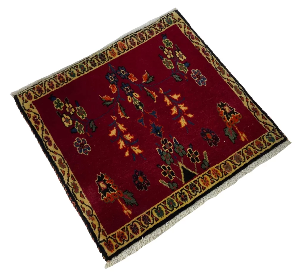 Perserteppich Ghashghai 57 x 62 cm Wolle handgeknüpft