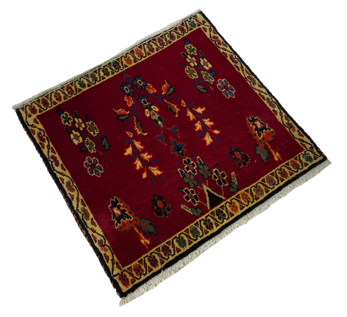 Perserteppich Ghashghai 57 x 62 cm Wolle handgeknüpft