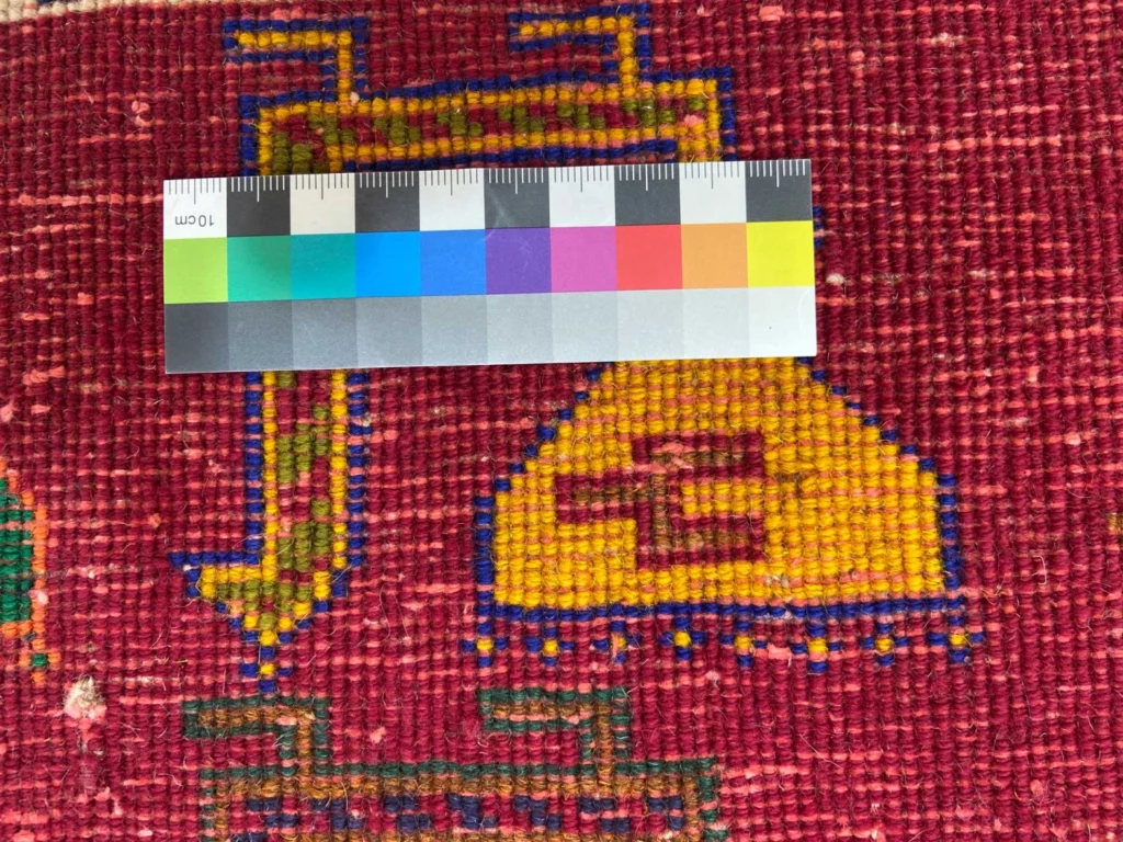 Perserteppich Ghashghai 57 x 63 cm Wolle handgeknüpft