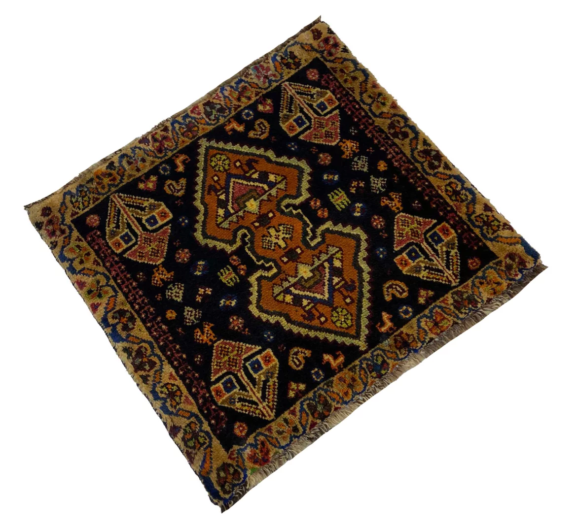 ghashghai-orientteppich-58-x-65-cm-180000-knoten-handgeknupft-2 Perserteppich Fars 58 x 65 cm Wolle handgeknüpft