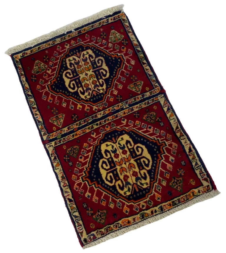 Perserteppich Fars 60 x 38 cm Wolle handgeknüpft