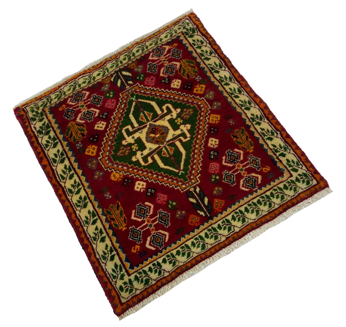 ghashghai-orientteppich-60x57-cm-250000-knoten-handgeknupft-5 Perserteppich Fars 60 x 57 cm Wolle handgeknüpft