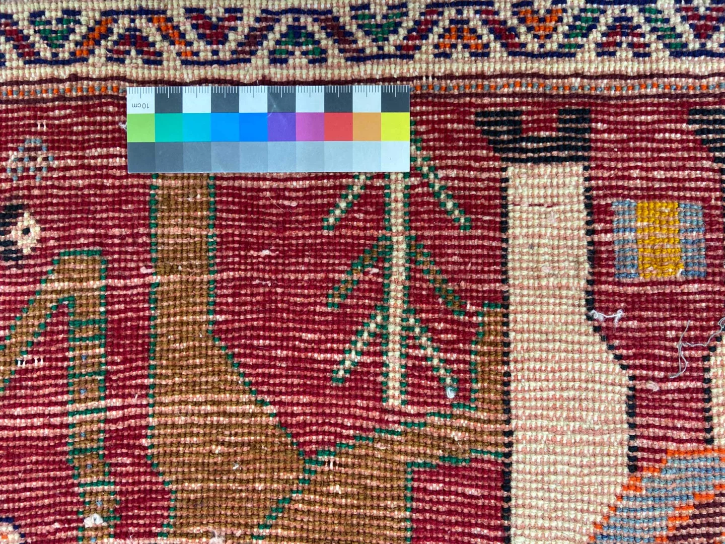 ghashghai-orientteppich-60-x-59-cm-180000-knoten-handgeknupft-3 Perserteppich Fars 60 x 59 cm Wolle handgeknüpft