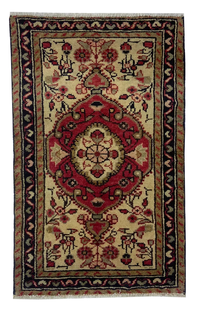 Perserteppich Hamadan 100 x 61 cm Wolle handgeknüpft