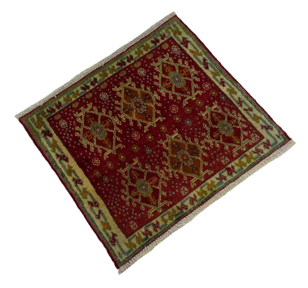 ghashghai-orientteppich-60-x-65-cm-250000-knoten-handgeknupft-2 Perserteppich Ghashghai 60 x 65 cm Wolle handgeknüpft