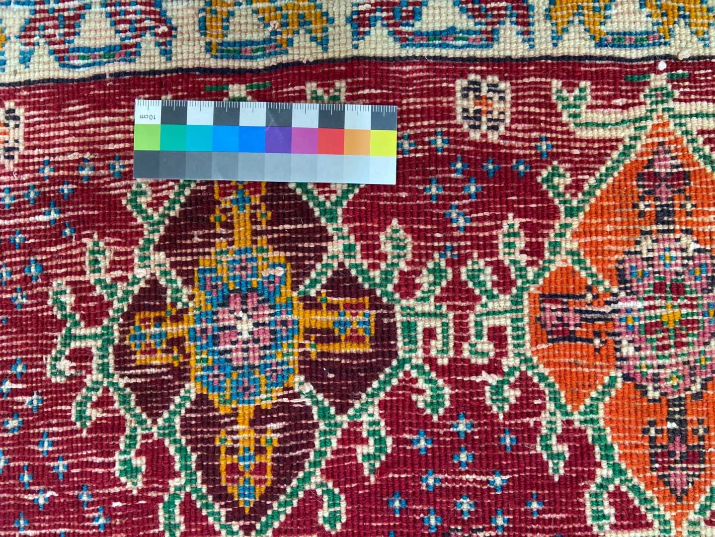 ghashghai-orientteppich-60-x-65-cm-250000-knoten-handgeknupft-3 Perserteppich Ghashghai 60 x 65 cm Wolle handgeknüpft