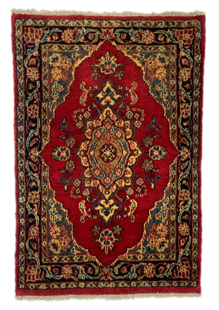 Perserteppich Hamadan 100 x 68 cm Wolle handgeknüpft