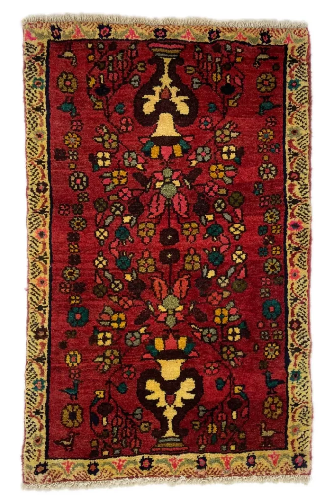 Perserteppich Hamadan 102 x 63 cm Wolle handgeknüpft