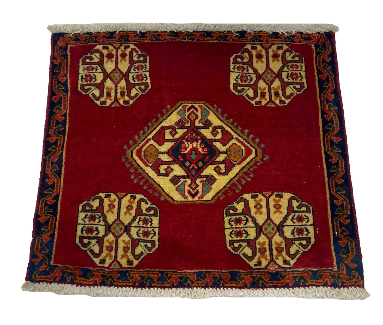 ghashghai-teppich-60x67-cm-180000-knoten-handgeknupft-orientteppich-1 Perserteppich Fars 60 x 67 cm Wolle handgeknüpft