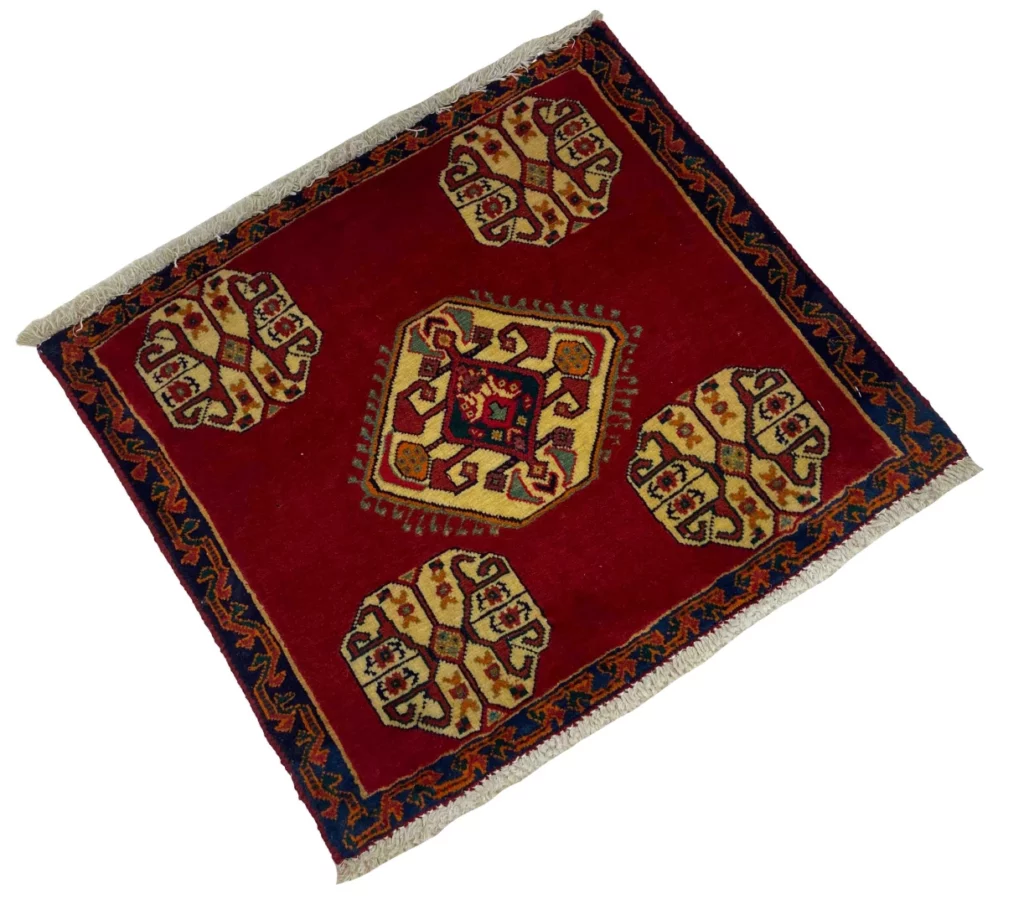 ghashghai-teppich-60x67-cm-180000-knoten-handgeknupft-orientteppich-2 Perserteppich Fars 60 x 67 cm Wolle handgeknüpft