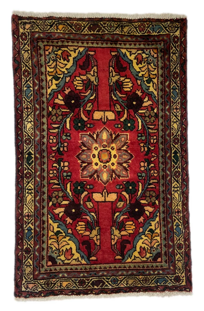 Perserteppich Hamadan 102 x 64 cm Wolle handgeknüpft