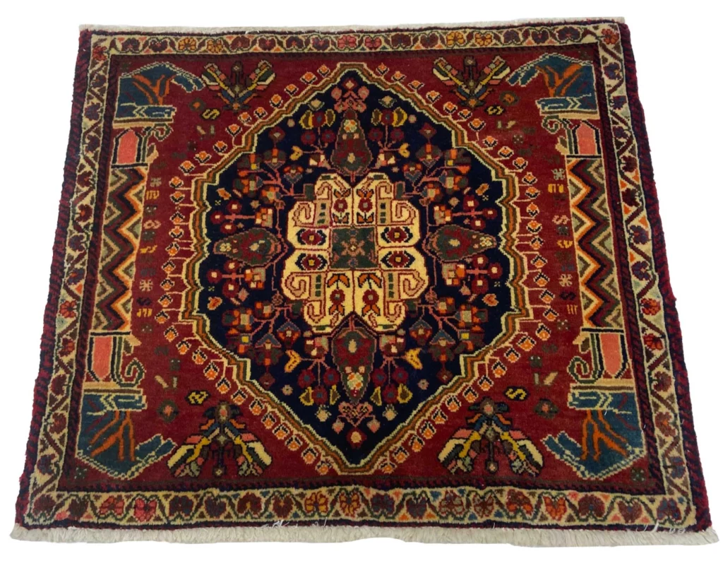 ghashghai-teppich-60x69-cm-180000-knoten-m-handgeknupft-orientteppich-1 Perserteppich Fars 60 x 69 cm Wolle handgeknüpft