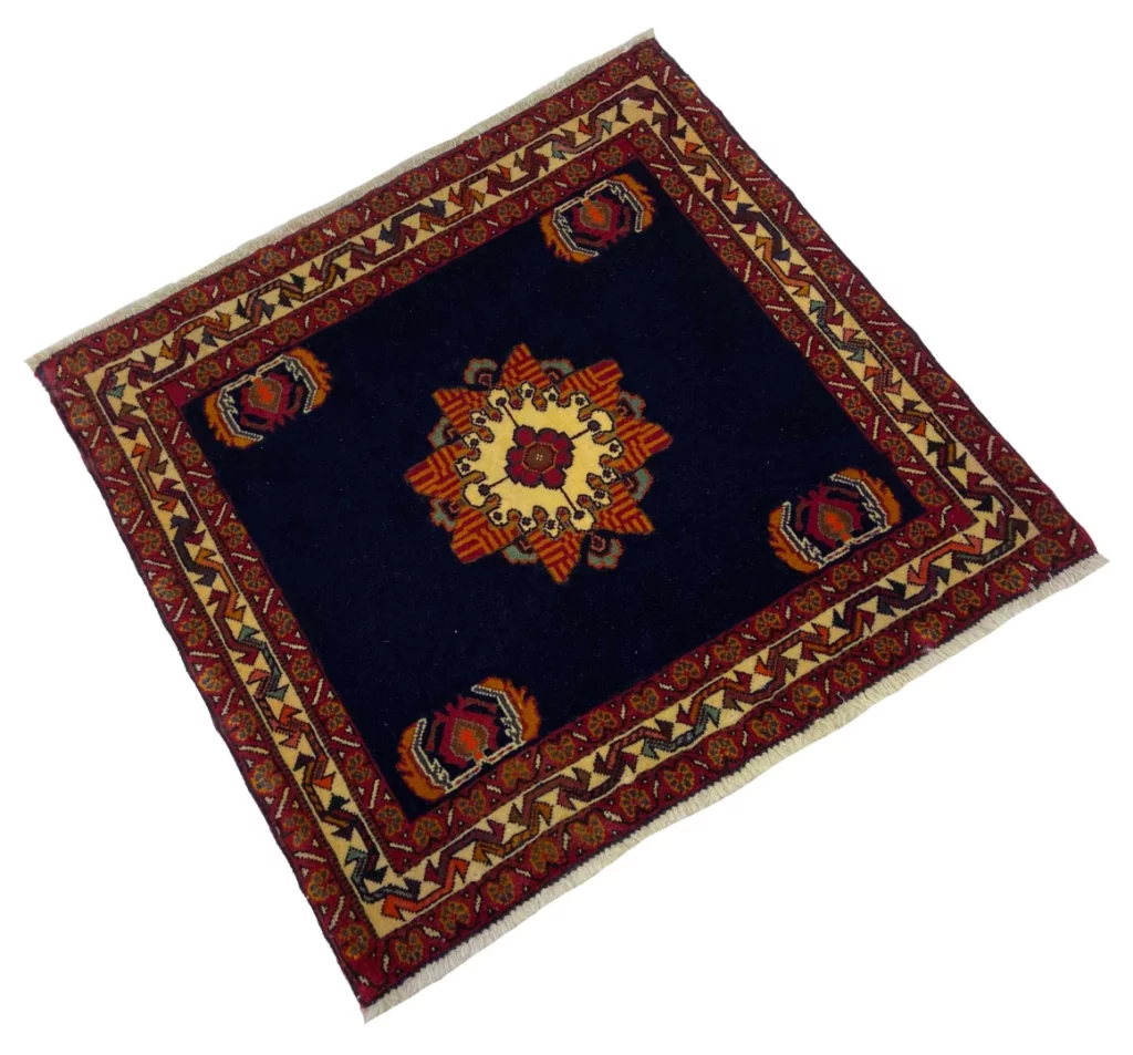 Perserteppich Fars 61 x 66 cm Wolle handgeknüpft