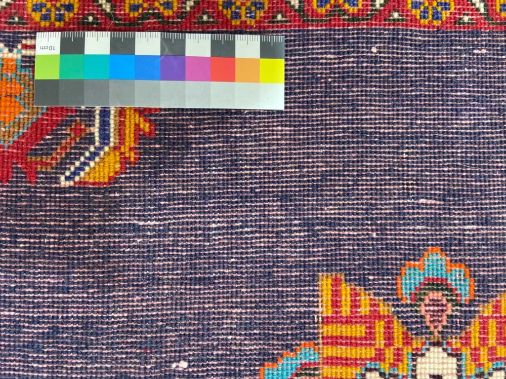 Perserteppich Fars 61 x 66 cm Wolle handgeknüpft