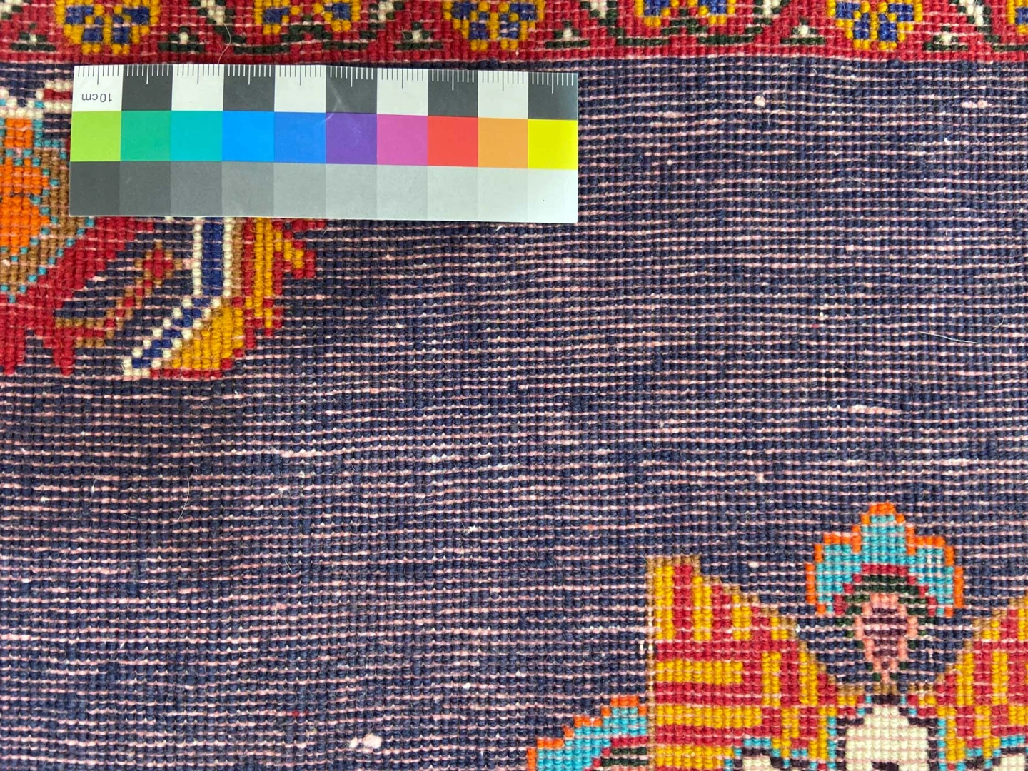 Perserteppich Fars 61 x 66 cm Wolle handgeknüpft