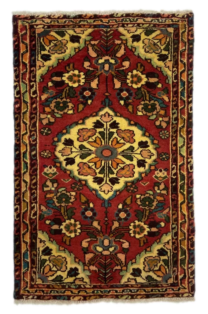 Perserteppich Hamadan 106 x 66 cm Wolle handgeknüpft