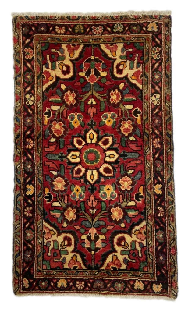 Perserteppich Hamadan 109 x 63 cm Wolle handgeknüpft
