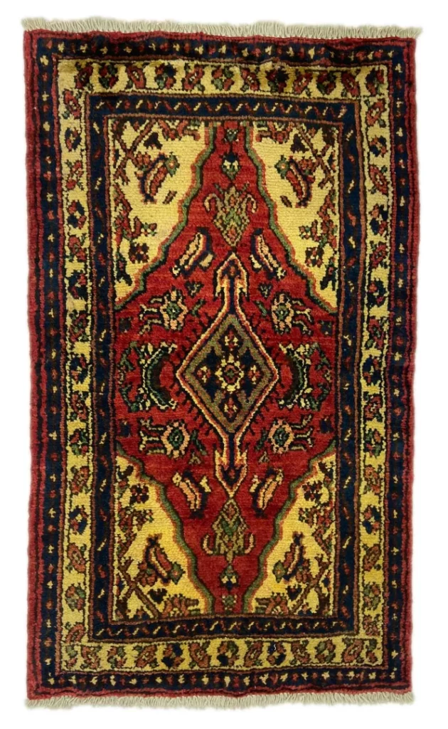 Perserteppich Hamadan 112 x 66 cm Wolle handgeknüpft