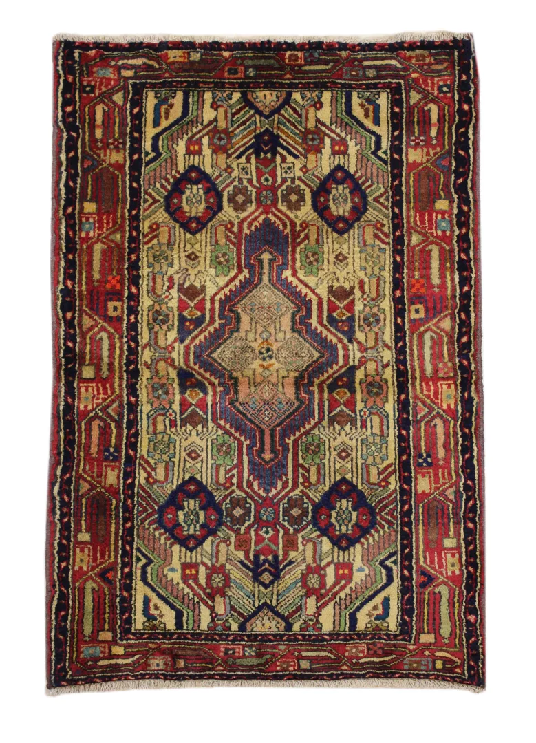 Perserteppich Hamadan 112 x 76 cm Wolle handgeknüpft