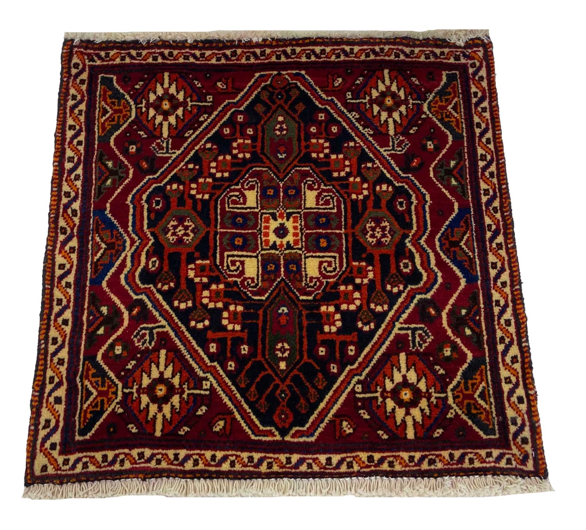 Orientteppich Fars 62x62 cm Wolle handgeknüpft