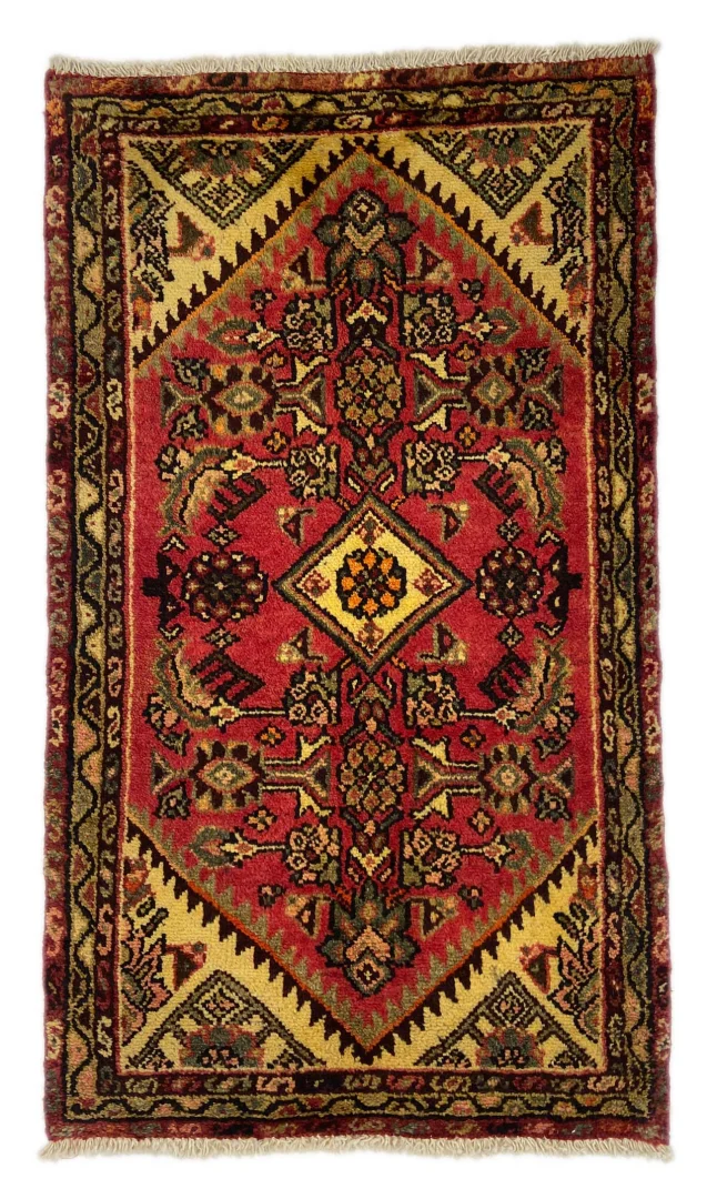 hamadan-teppich-115-x-67-cm-100000-knoten-handgeknupft-fur-teppiche Perserteppich Hamadan 115 x 67 cm Wolle handgeknüpft