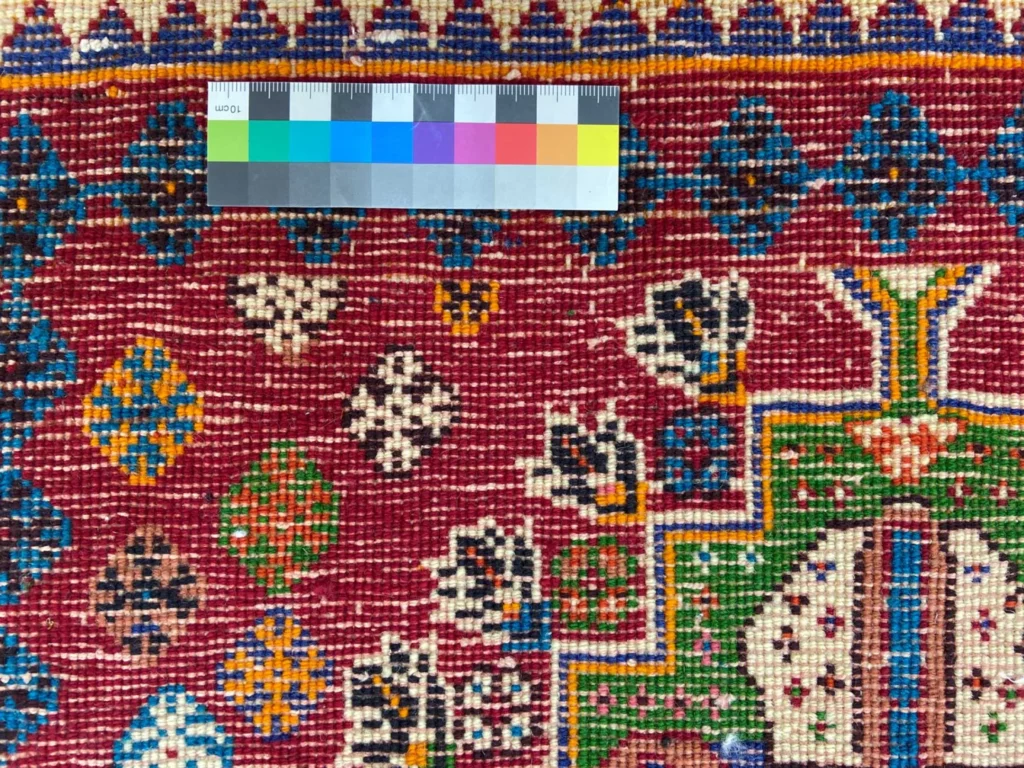 Perserteppich Fars 62 x 62 cm Wolle handgeknüpft