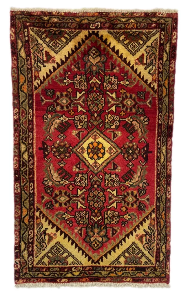 Perserteppich Hamadan 115 x 68 cm Wolle handgeknüpft