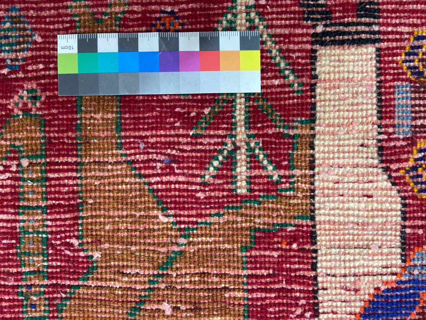 ghashghai-orientteppich-63x57-cm-180000-knoten-handgeknupft-3 Perserteppich Fars 63 x 57 cm Wolle handgeknüpft