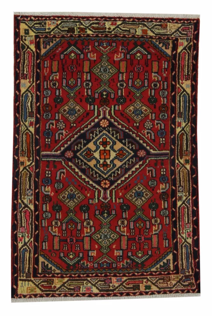 Perserteppich Hamadan 118 x 77 cm Wolle handgeknüpft