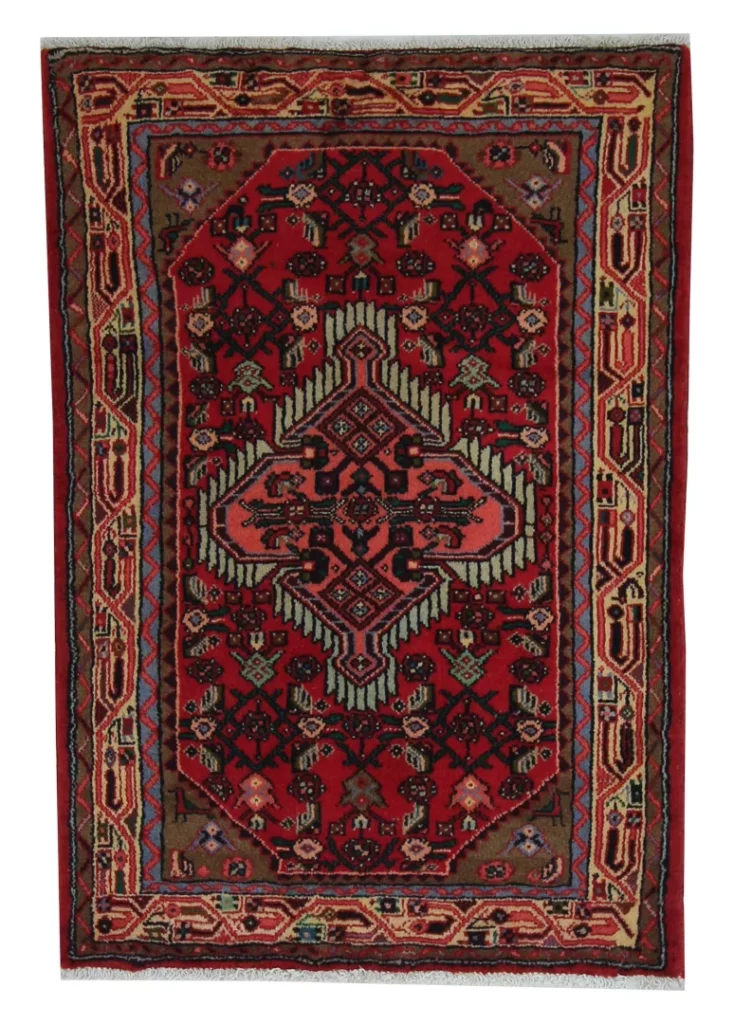 Perserteppich Hamadan 118 x 80 cm Wolle handgeknüpft