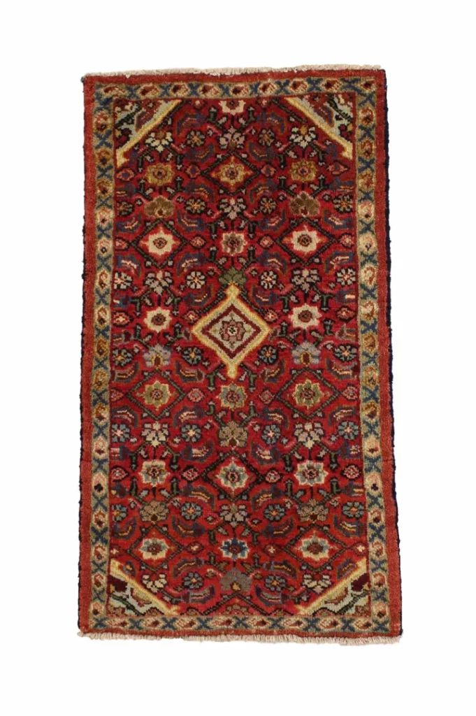 Perserteppich Hamadan 119 x 66 cm Wolle handgeknüpft