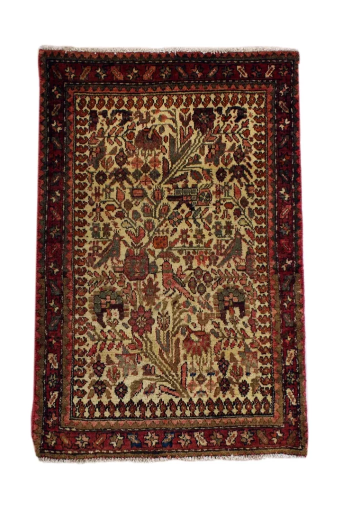 Perserteppich Hamadan 119 x 79 cm Wolle handgeknüpft