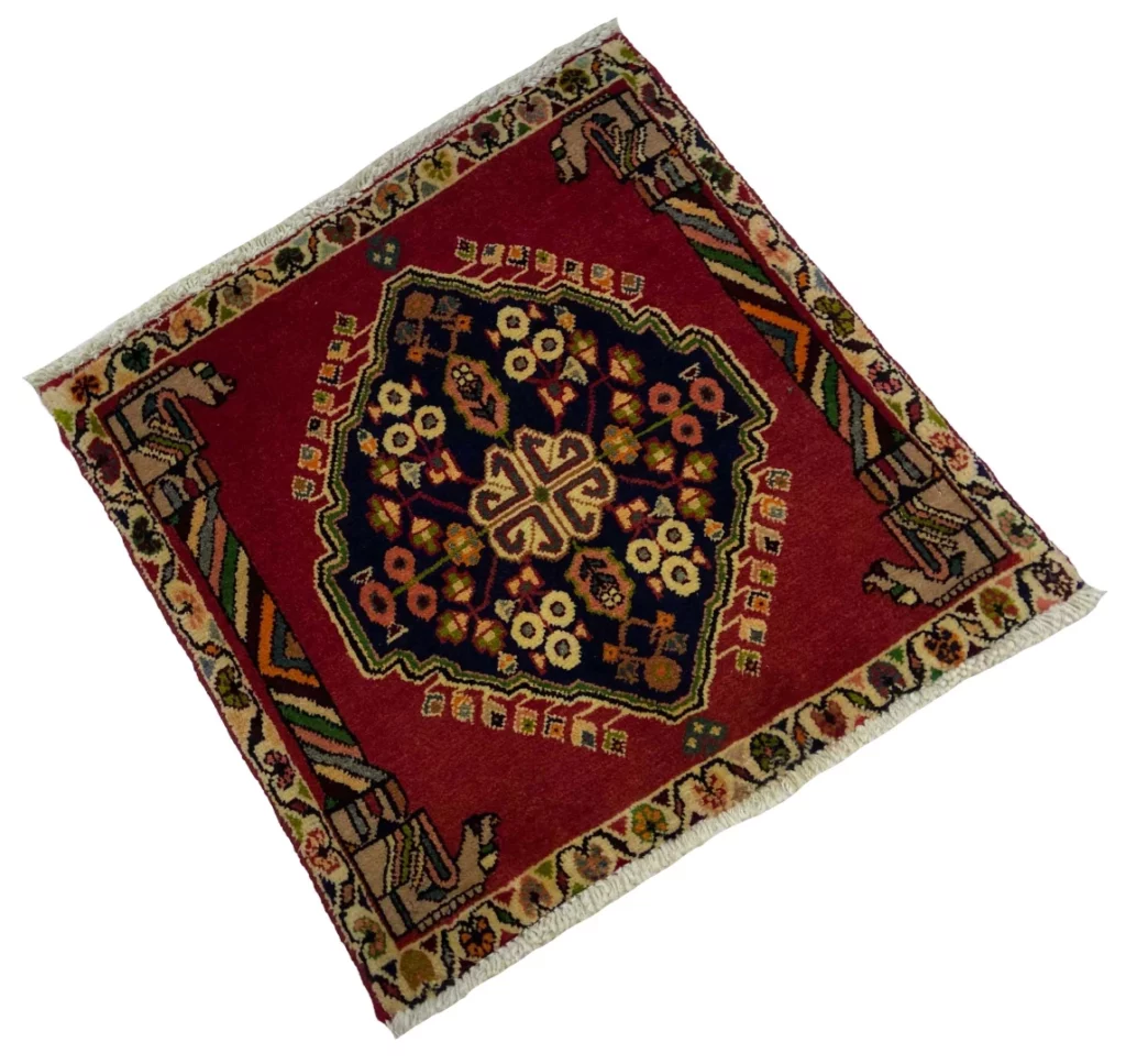 Perserteppich Fars 64x62 cm Wolle handgeknüpft