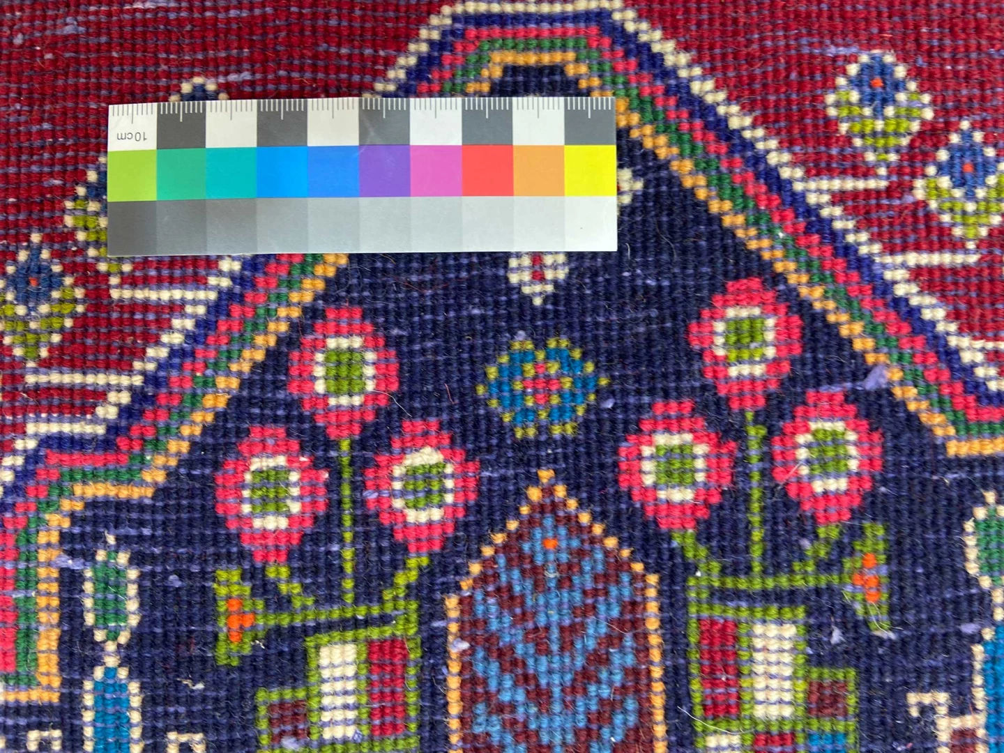 ghashghai-orientteppich-64-x-67-cm-180000-knoten-m-handgeknupft-3 Perserteppich Fars 64 x 67 cm Wolle handgeknüpft
