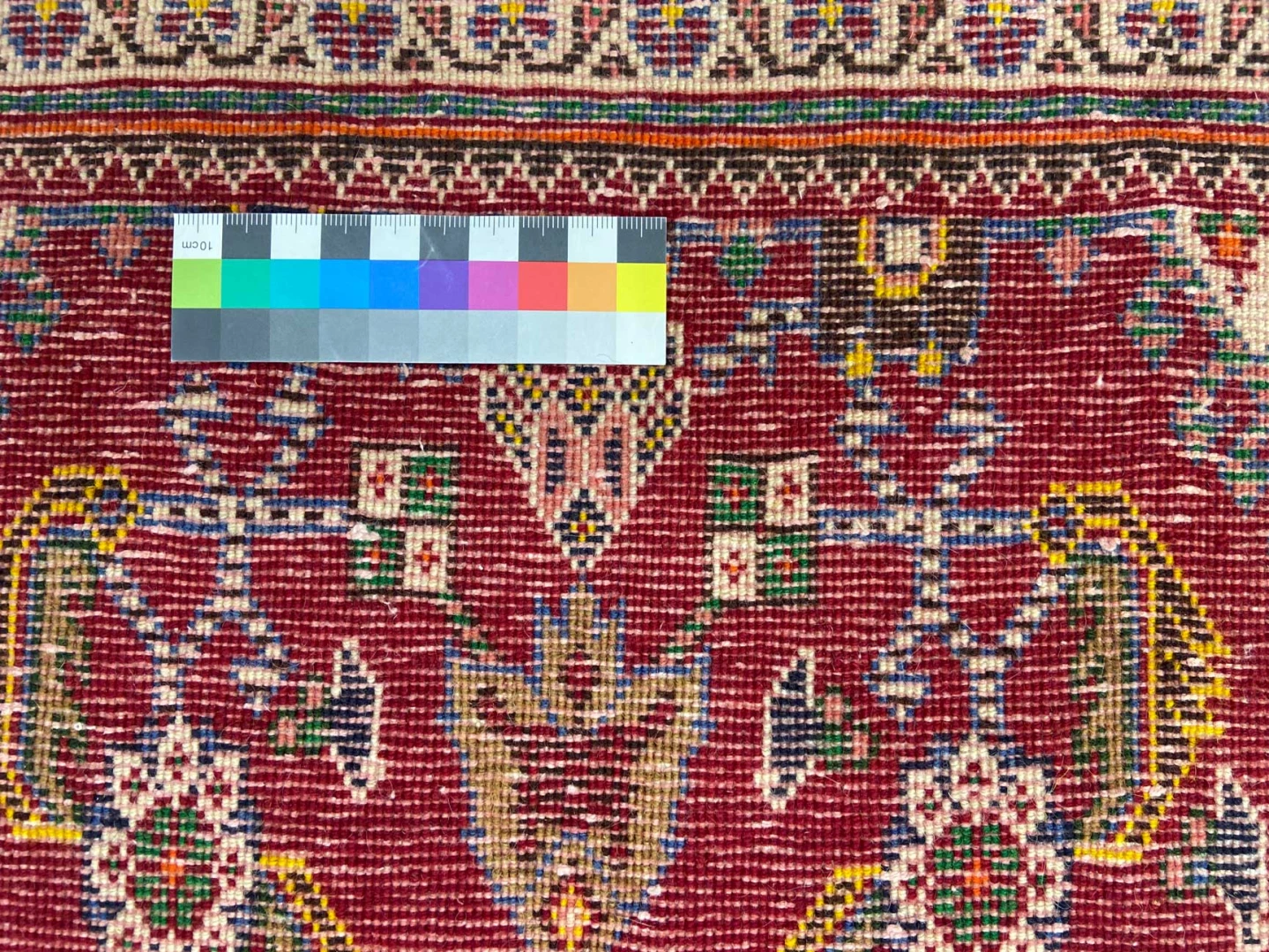 Perserteppich Fars 65 x 55 cm Wolle handgeknüpft