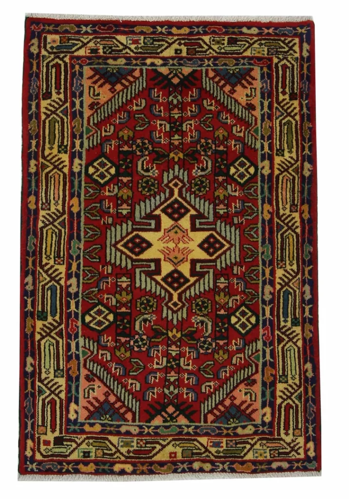 Perserteppich Hamadan 120x79 cm Wolle handgeknüpft