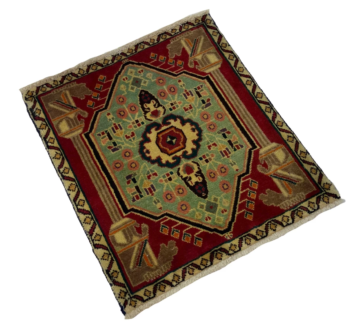 ghashghai-teppich-67-x-60-cm-180000-knoten-m-handgeknupft-orientteppich-2 Perserteppich Fars 67 x 60 cm Wolle handgeknüpft